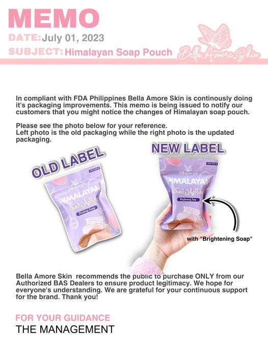 BELLA AMORE SKIN Himalayan Brightening/Healing Soap 130g