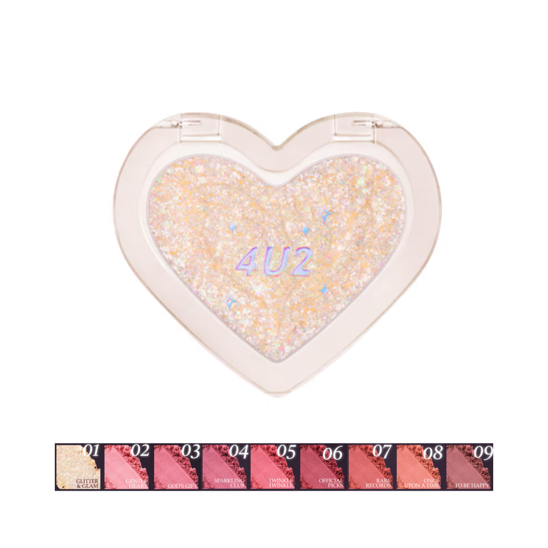 4U2 Heart Blush 3.4g