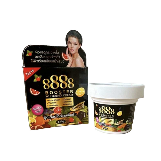 8888 Booster Whitening Cream (Black) by PERFECT SKIN LADY 120g