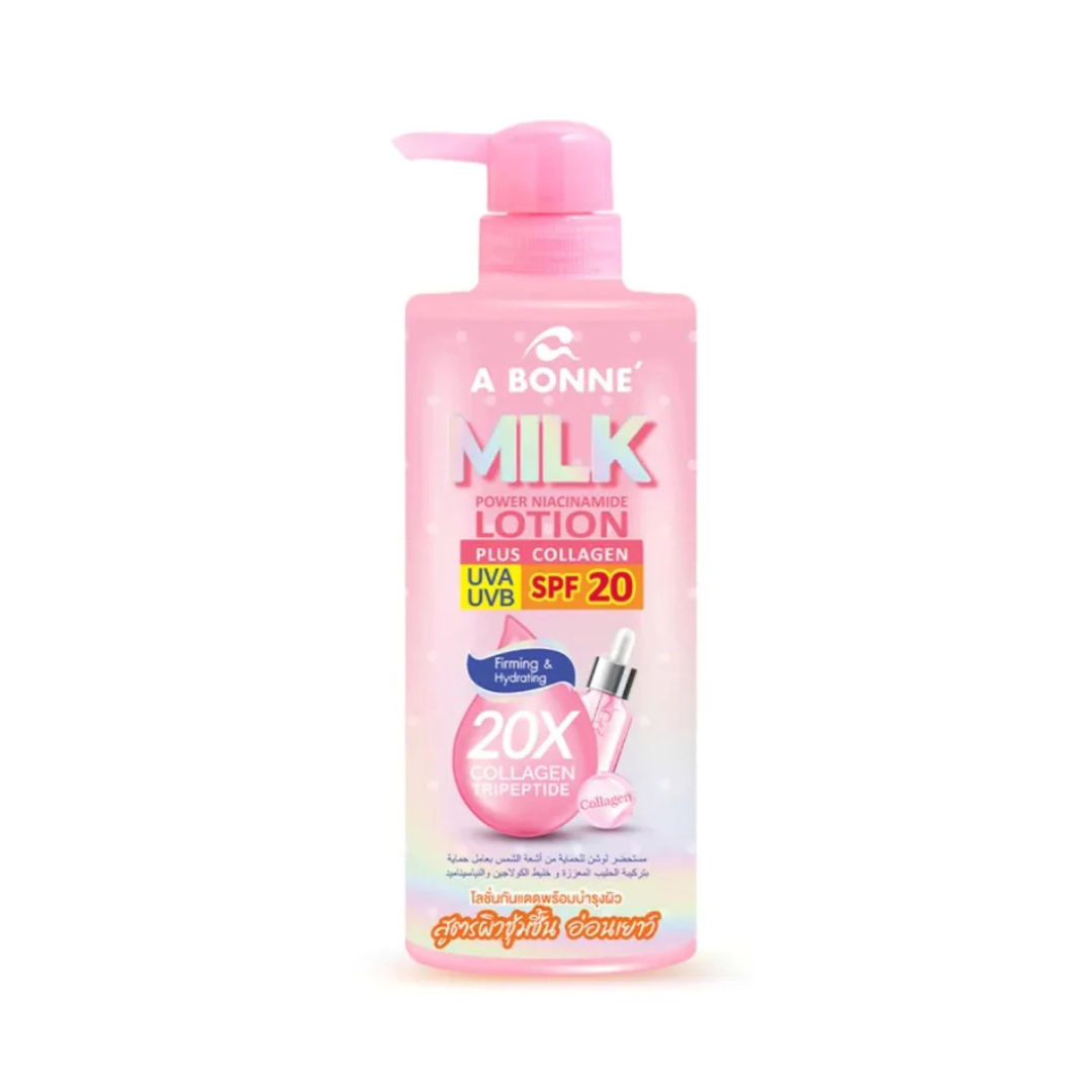 A BONNE Power Niacinamide Lotion UVA UVB SPF20 (Milk Plus Collagen) 500ml