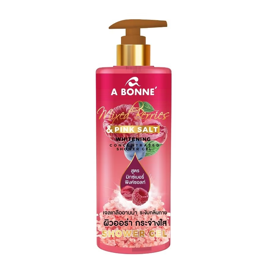 A Bonne Mixed Berries & Pink Salt Whitening Shower Gel 450ml