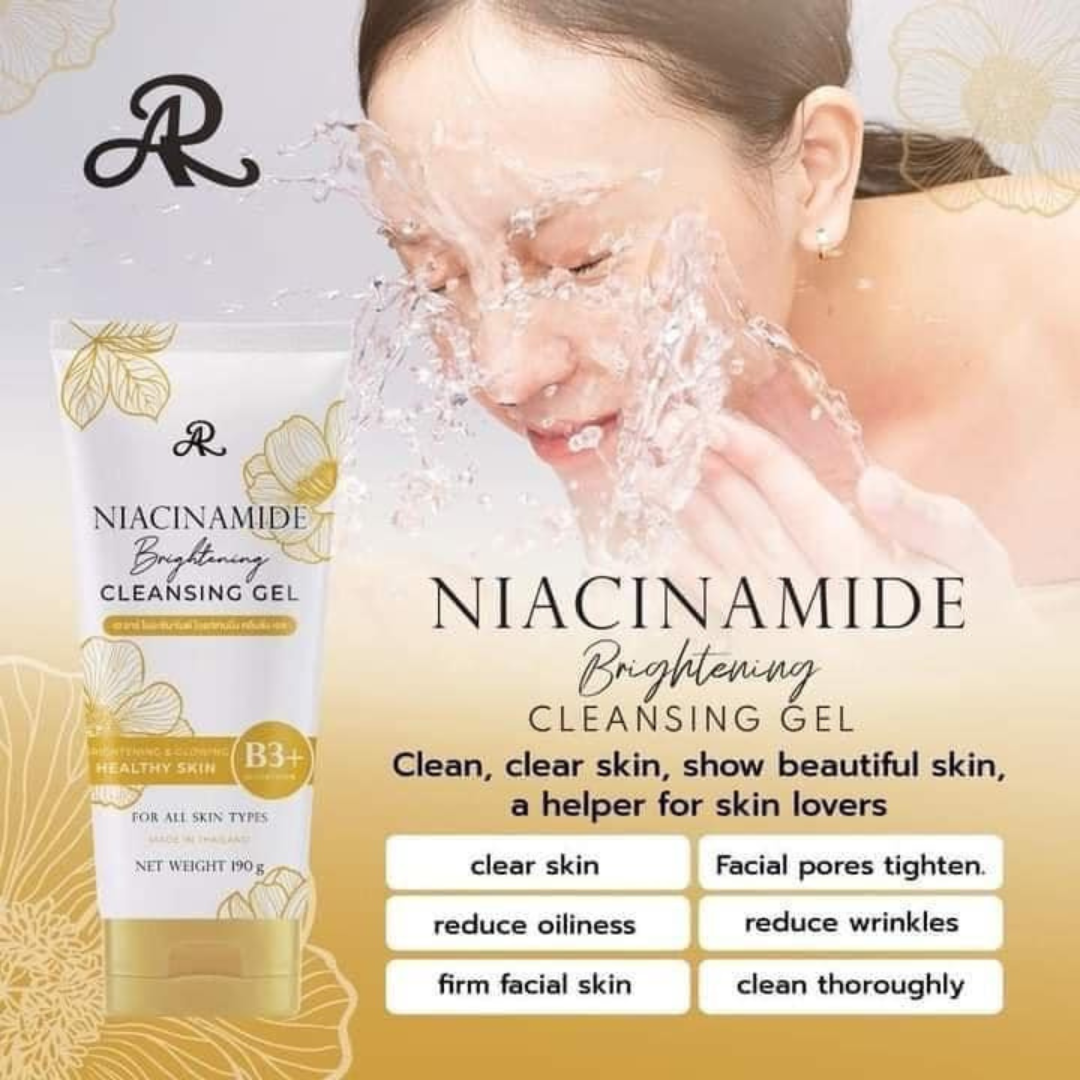 AR Niacinamide Brightening Cleansing Gel Net Wt. 190ml