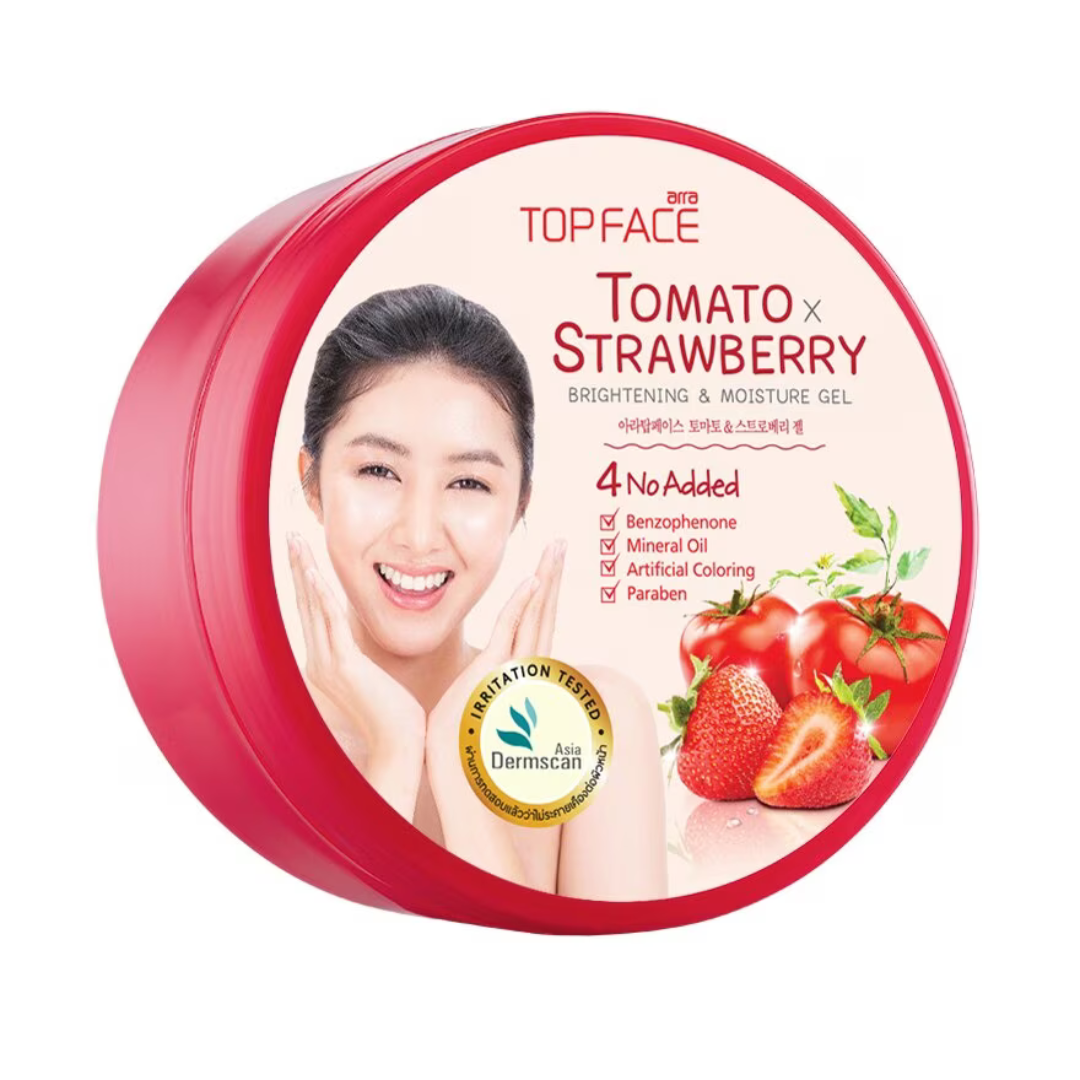 ARRA TOP FACE Brightening & Moisture Gel (Tomato + Strawberry) 300g