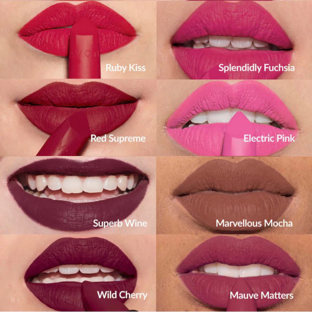 AVON Ultra Perfectly Matte Lipstick 3.6g shades