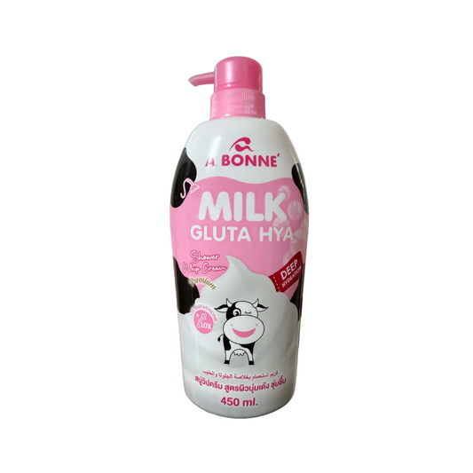 A BONNE Shower Whip Cream (Milk Gluta HYA) 450ml