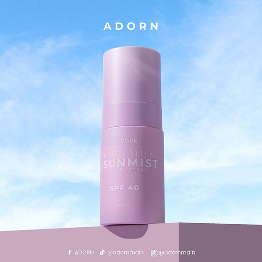 Adorn Premium Sun Mist Facial Spray SPF40 50ml
