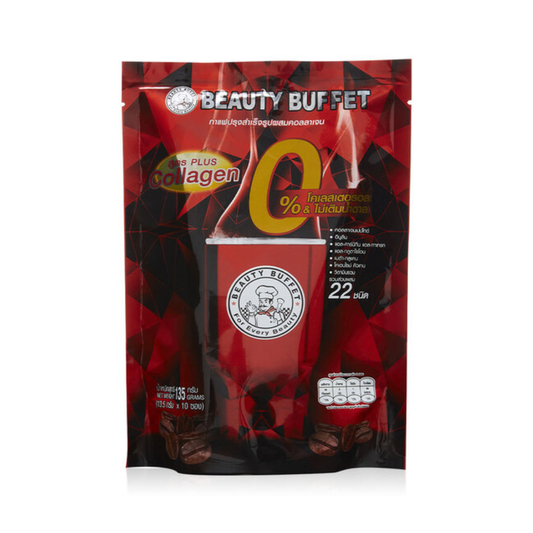 BEAUTY BUFFET Coffee Plus Collagen - 10 Sachets