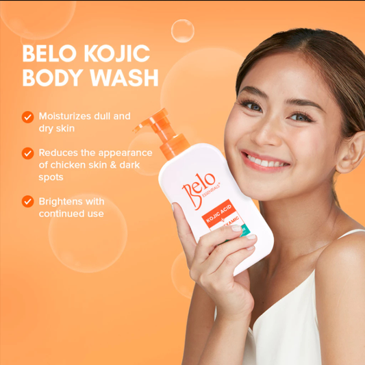 BELO Essentials Extra Moisture Body Wash (Kojic Acid + Tranexamic Acid) 475ml