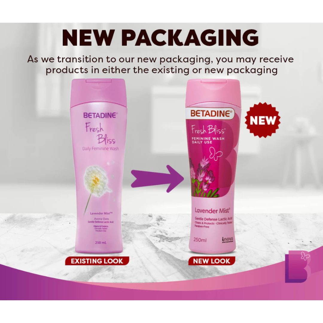 BETADINE  Fresh Bliss Feminine Wash (Lavender Mist)