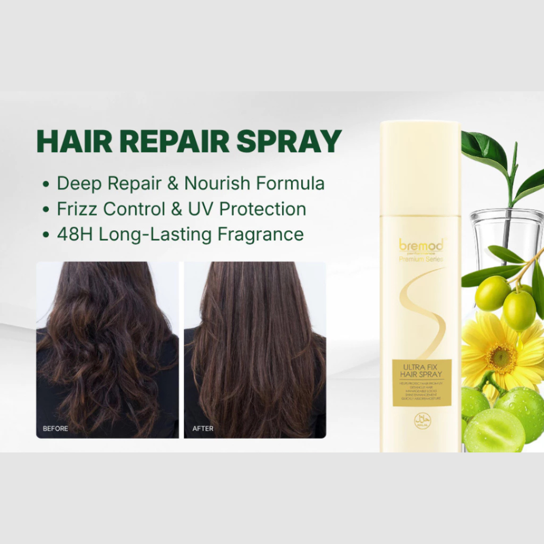 BREMOD Premium Series Ultra Fix Hair Spray 150ml