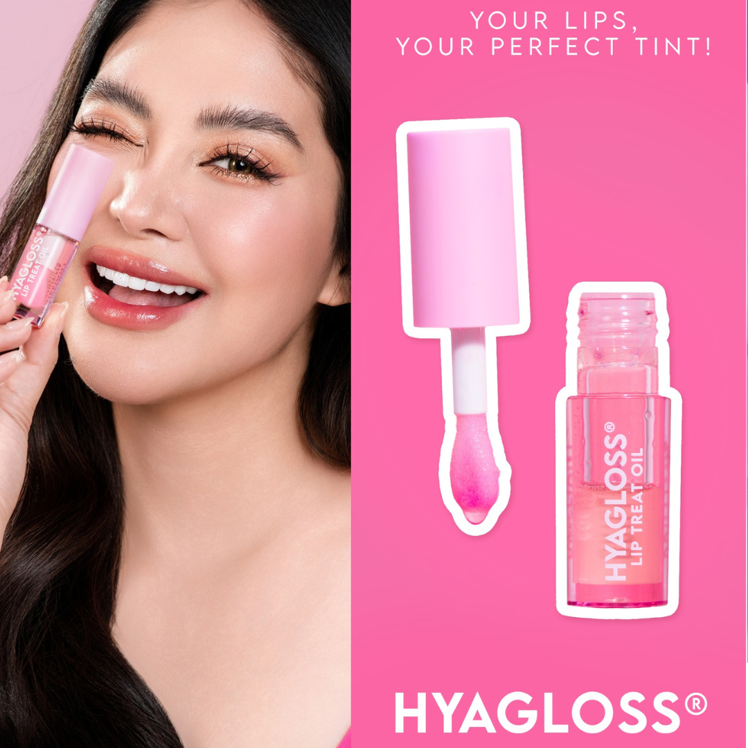 BRILLIANT COSMETICS HYAGLOSS Lip Treat Oil SPF25 (Color Changing) 2ml