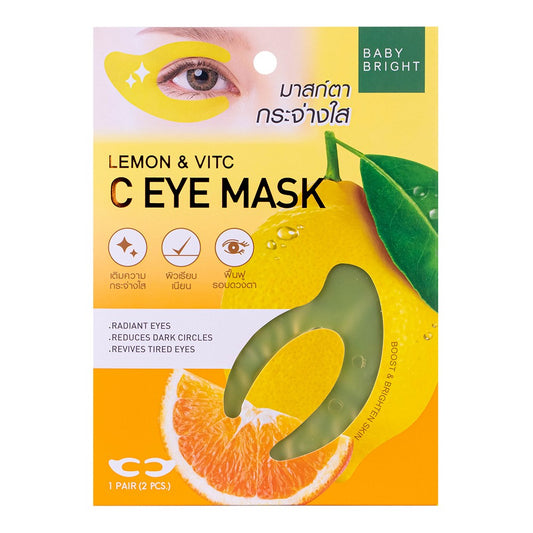 Baby Bright C Eye Mask (Lemon & Vitamin C - Radiant Under Eyes) - 1 Pair