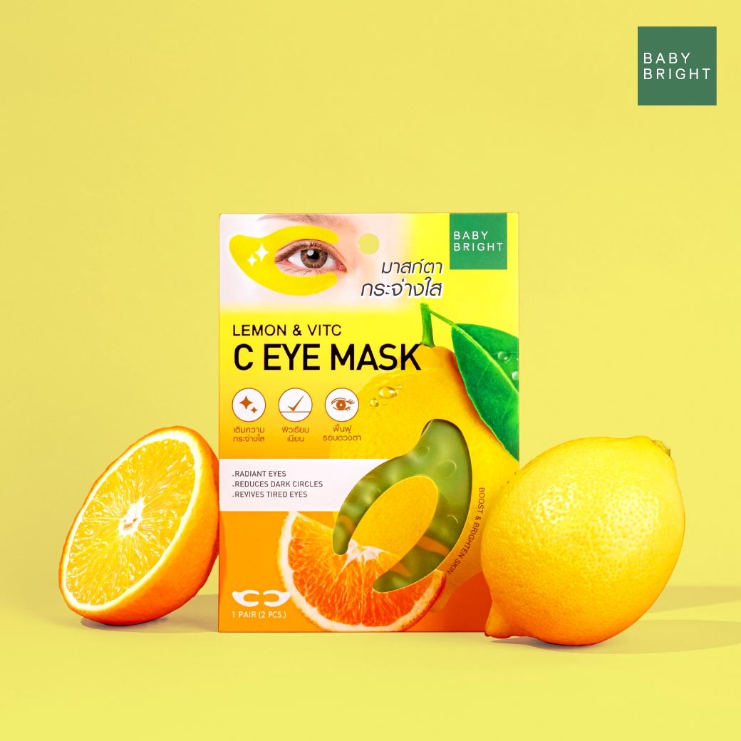 Baby Bright C Eye Mask (Lemon & Vitamin C - Radiant Under Eyes) - 1 Pair