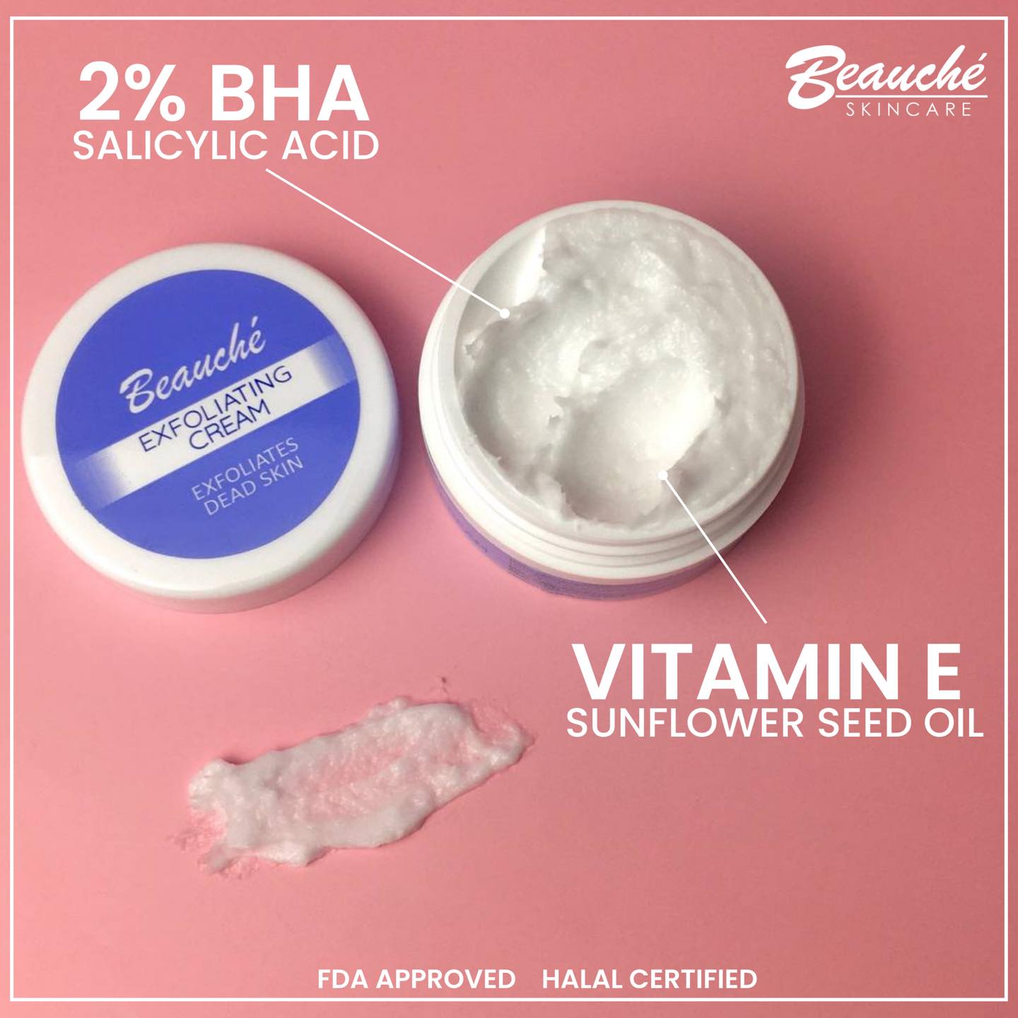 Beauche Exfoliating Cream 10g
