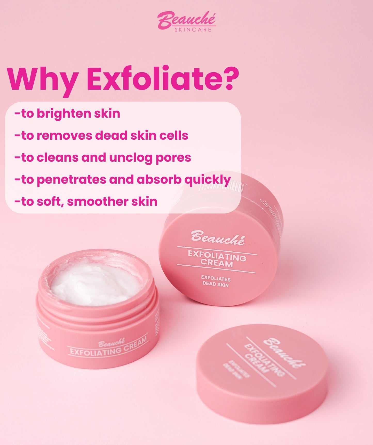 Beauche Exfoliating Cream 10g (New Packaging)