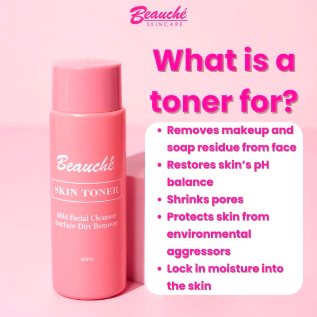 Beauche Facial Cleanser Toner | Choose Size