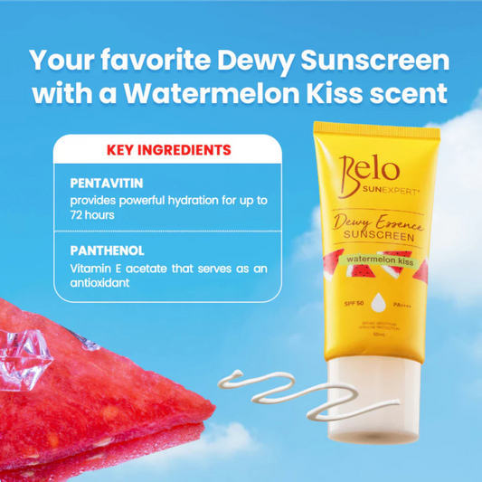 Belo SunExpert Dewy Essence Sunscreen (Watermelon Kiss) SPF50 PA+++ 50ml