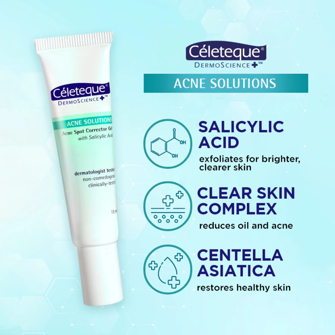 CELETEQUE Acne Solutions Acne Spot Corrector Gel