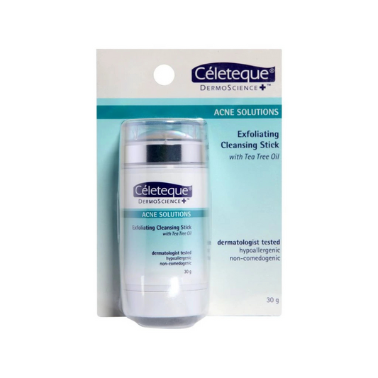 CELETEQUE DermoScience+ Acne Solutions Exfoliating Cleansing Stick 30g