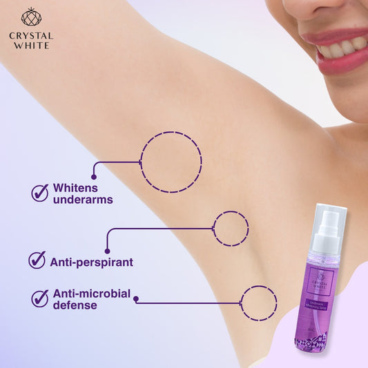 CRYSTAL WHITE Underarm Whitening Spray 50ml