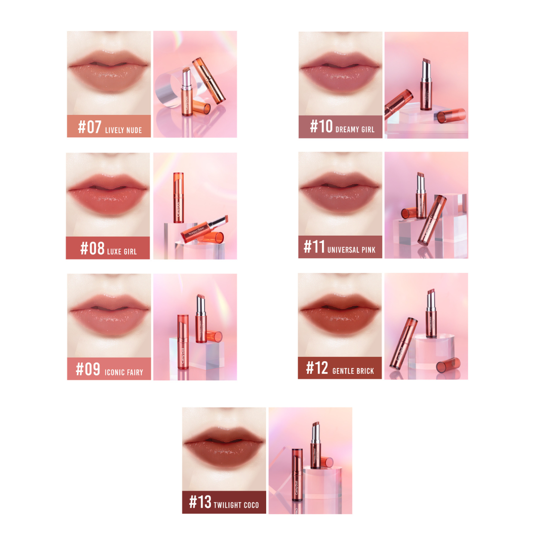 Cathy Doll Wanna Shine Lipstick 3g shades