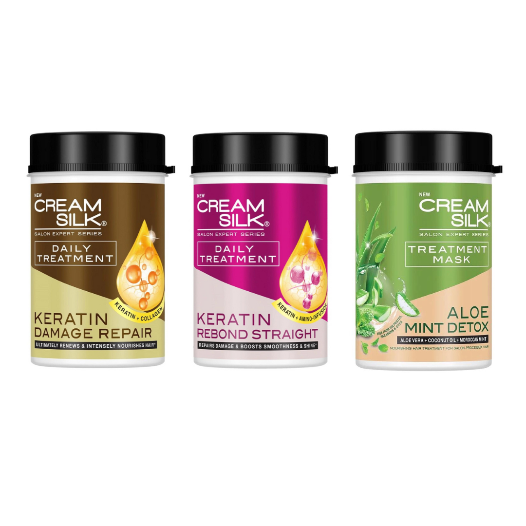 Cream Silk Daily Hair Treatment Tub 650mL