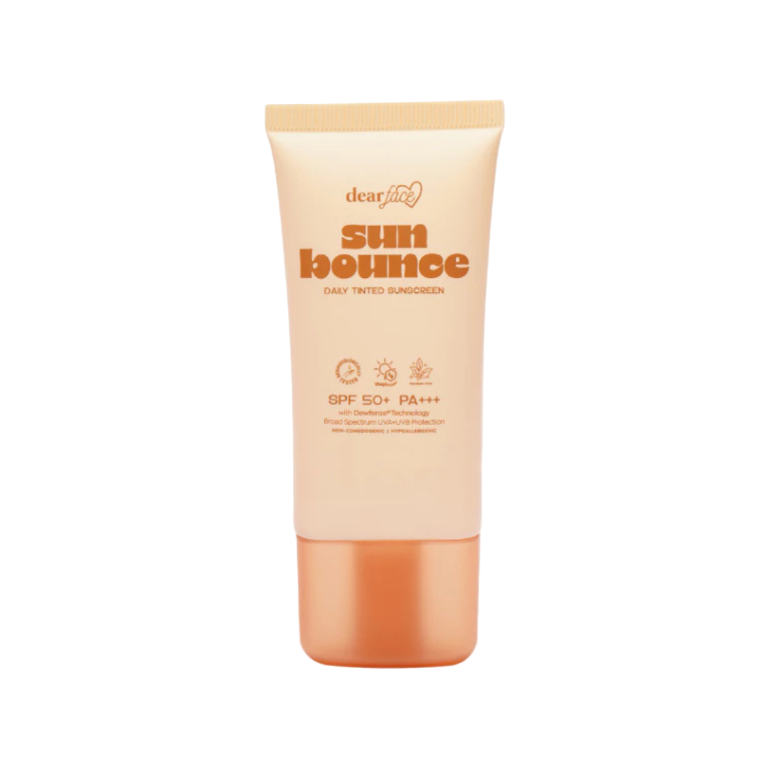 DEAR FACE Sun Bounce Daily Tinted Sunscreen (SPF50+ PA+++) 50ml