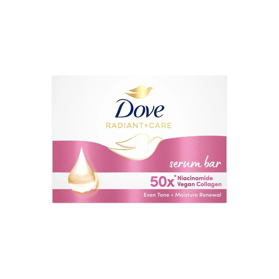 DOVE Radiant + Care Serum Bar Soap (Niacinamide + Vegan Collagen) 90g