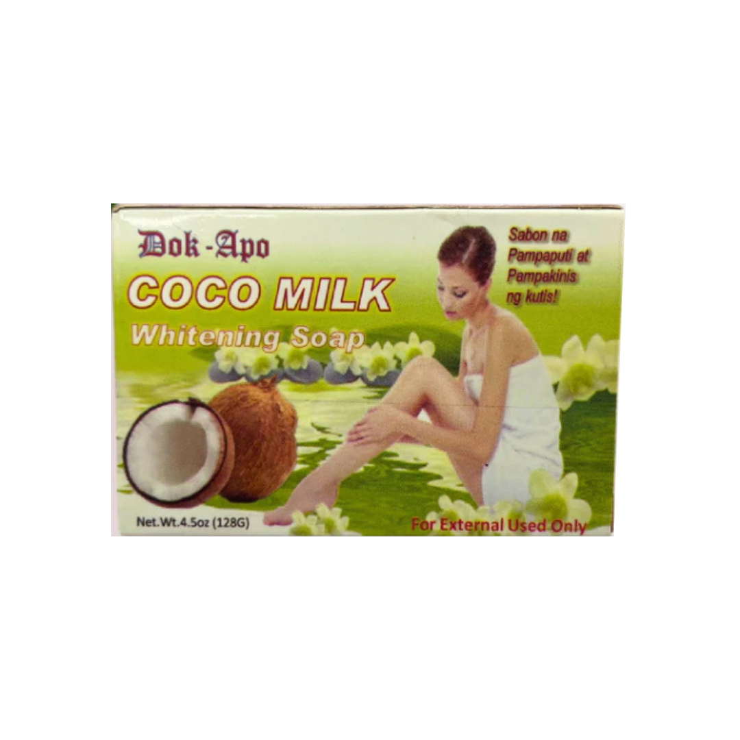 Dok Apo Coco Milk Whitening Soap Net Wt. 128g
