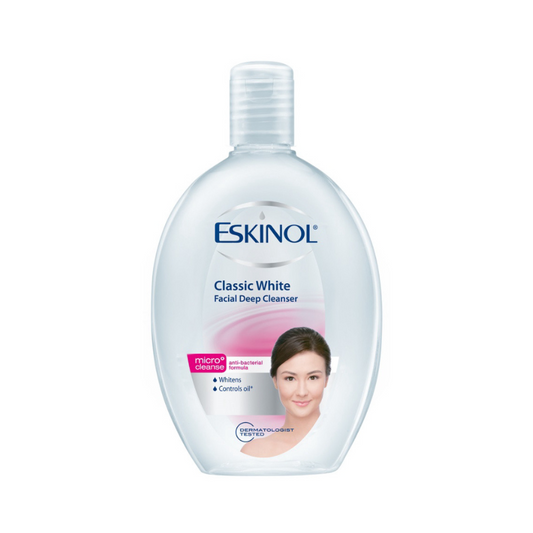 Eskinol Facial Deep Cleanser (Classic WhiteGlow) 225mL