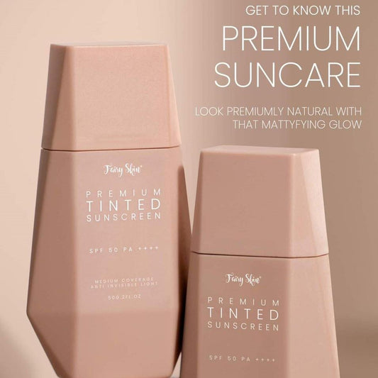 Fairy Skin Premium Tinted Sunscreen SPF50 PA++++ 50g