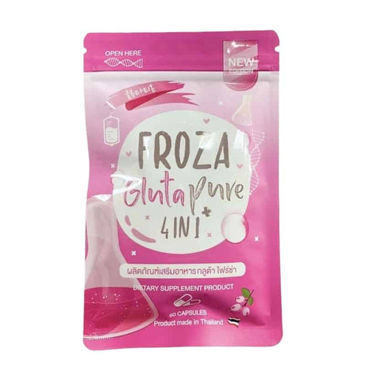 Froza Gluta Pure 4in1 (Glutathione, Ascorbic Acid) 60 Capsules