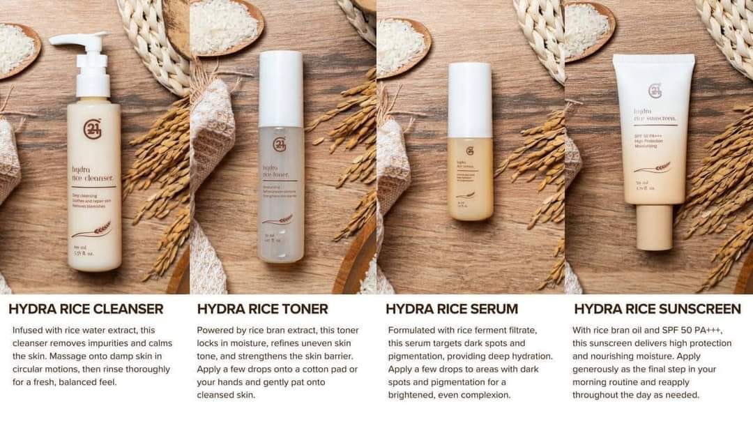 G21 Hydra Rice Skincare Set