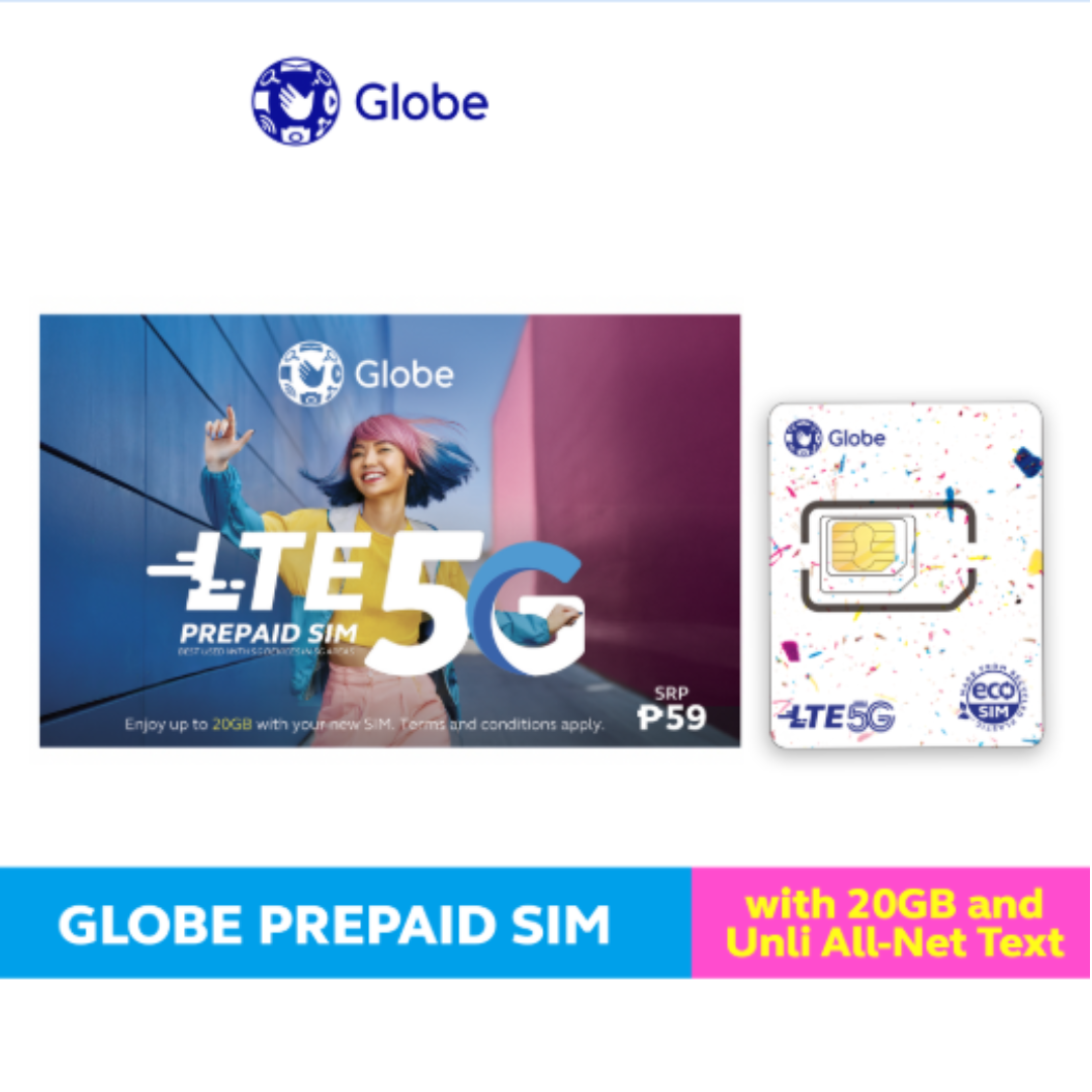 GLOBE 5G Prepaid SIM Card