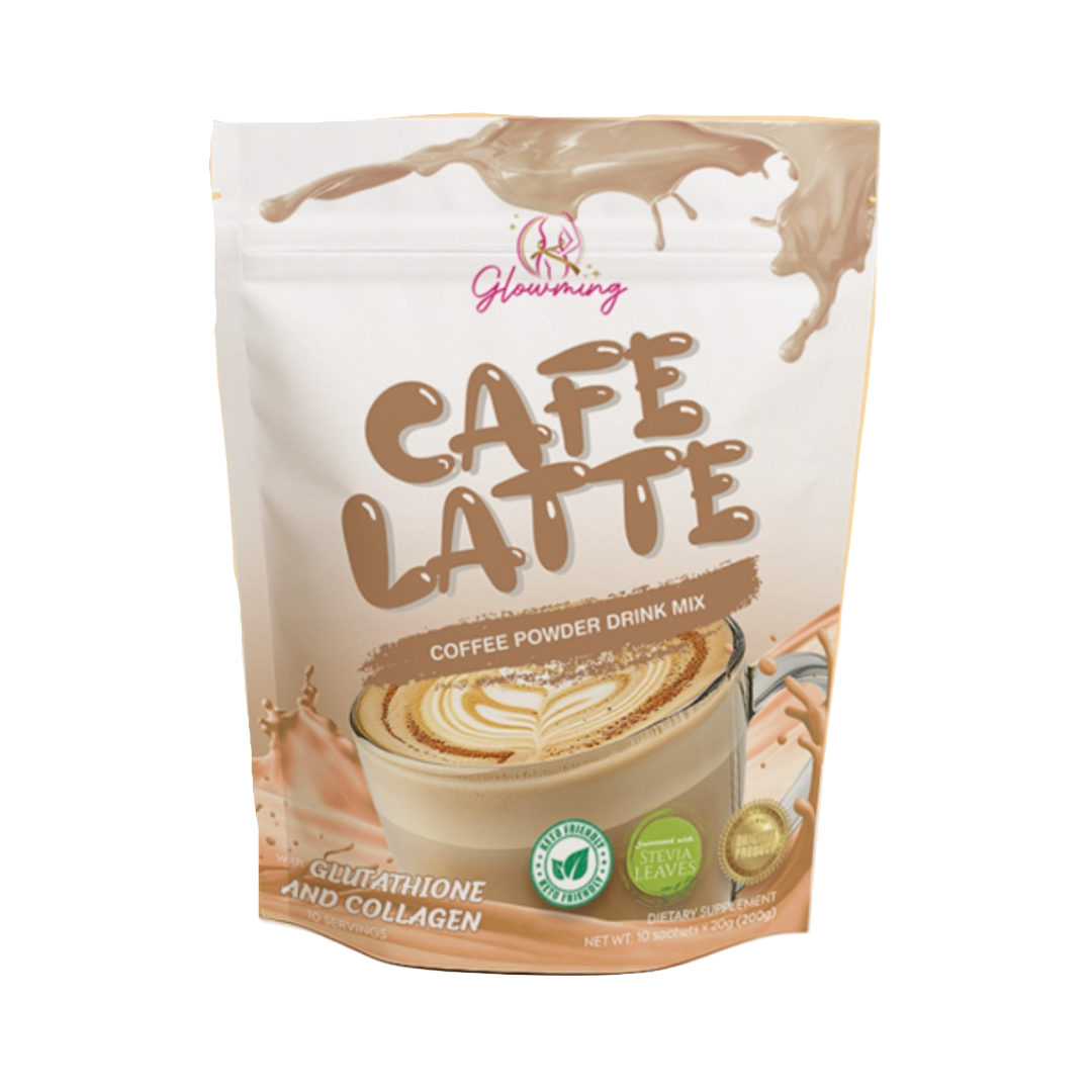 GLOWMING Glutathione & Collagen Coffee Drink (Cafe Latte) by CRIS COSMETICS | Love Rys Australia LOVE RYS AUSTRALIA GLOWMING Glutathione & Collagen Coffee Drink (Cafe Latte) by CRIS COSMETICS | Love Rys Australia LOVE RYS AUSTRALIA