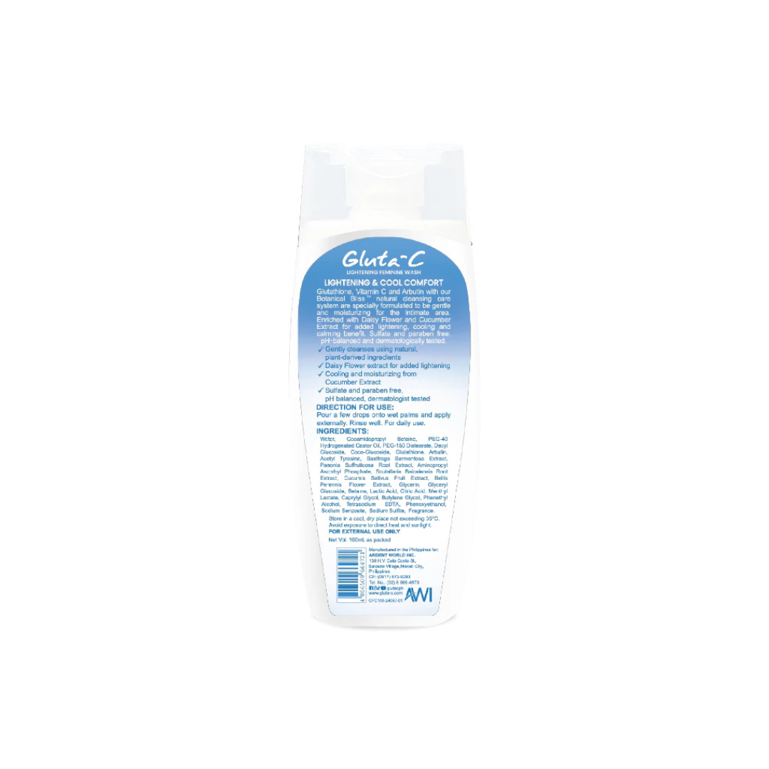 GLUTA-C Lightening Feminine Wash (Cool Comfort) 100ml