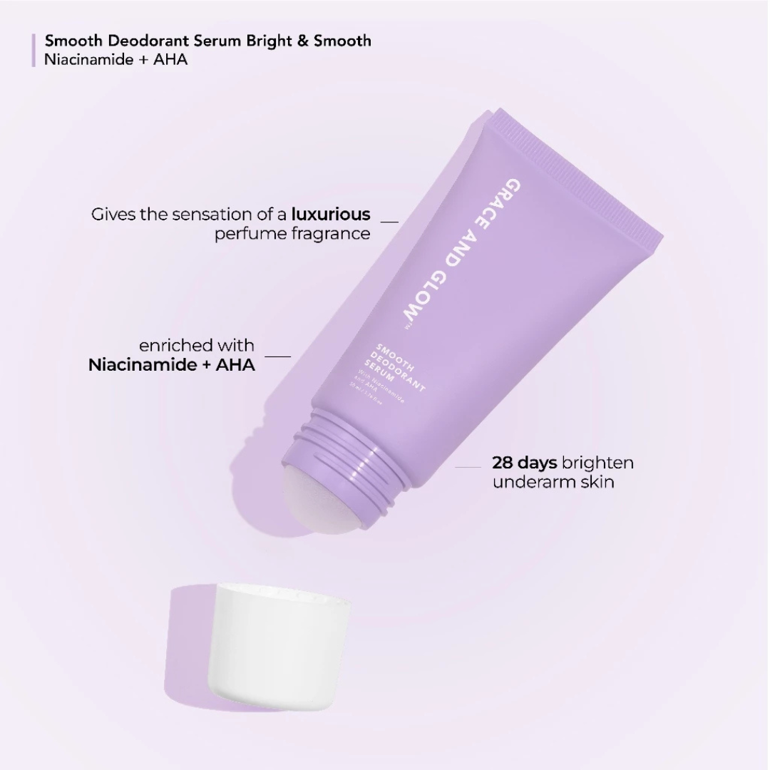 GRACE AND GLOW Bright & Smooth Deodorant Serum 50ml