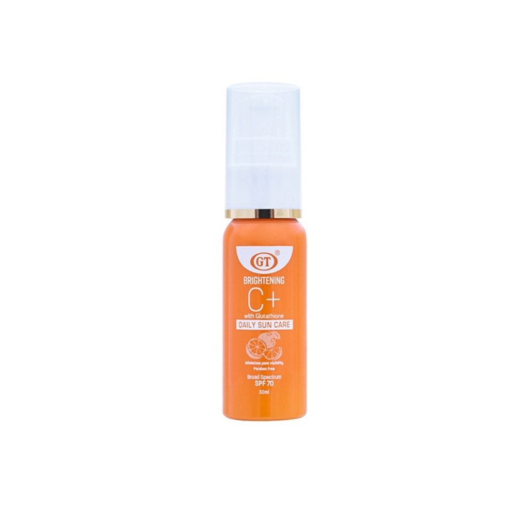 GT Cosmetics Brightening C+ with Glutathione Daily Sun Care SPF70 30mL