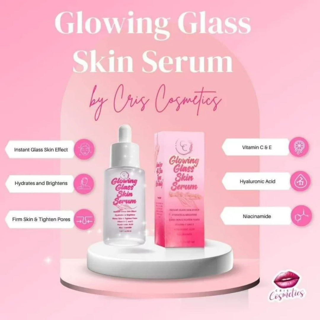Glowing Glass Skin Serum by CC GLAM & BEAUTY 50ml