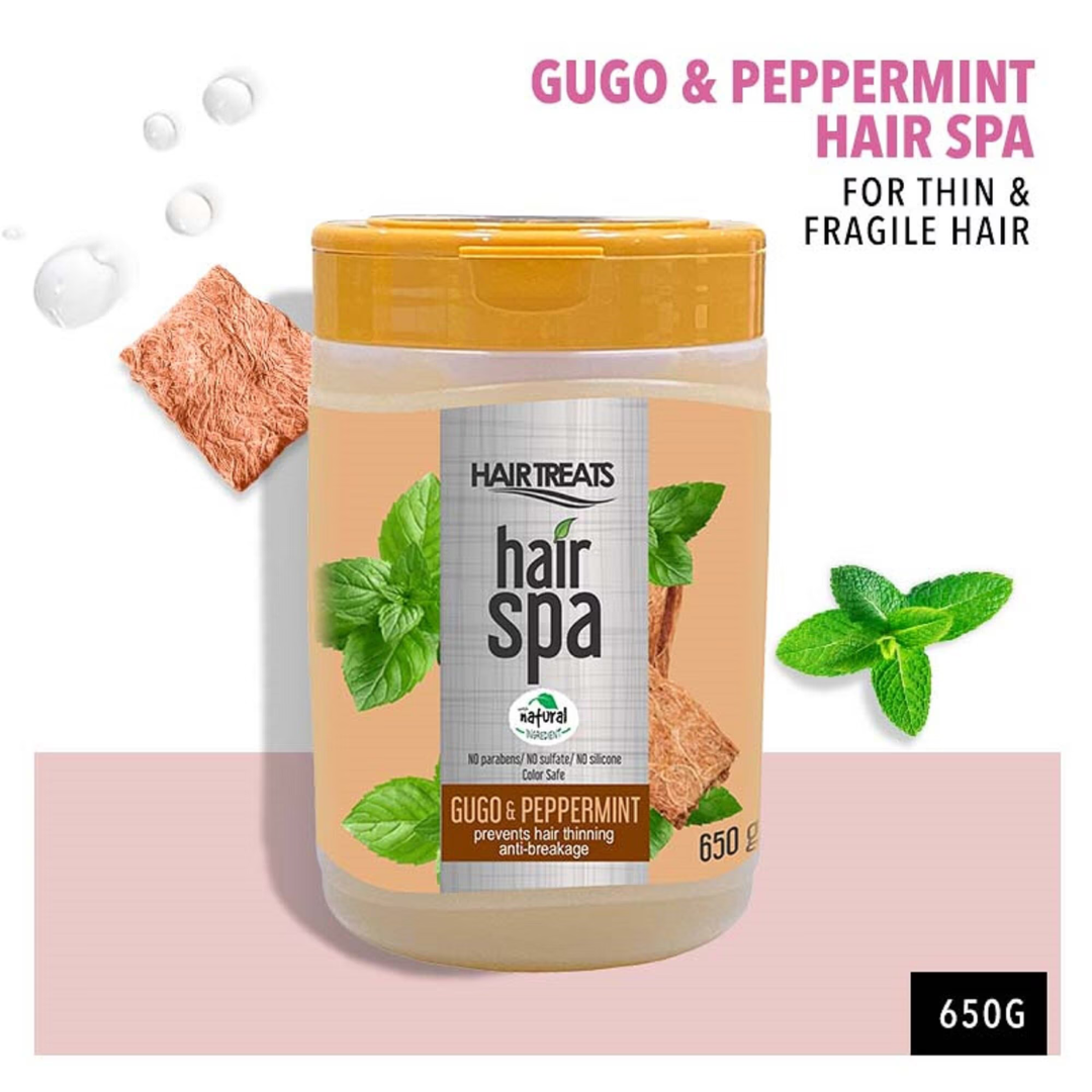 HAIR TREATS Hair Spa (Gugo w Peppermint) 650g