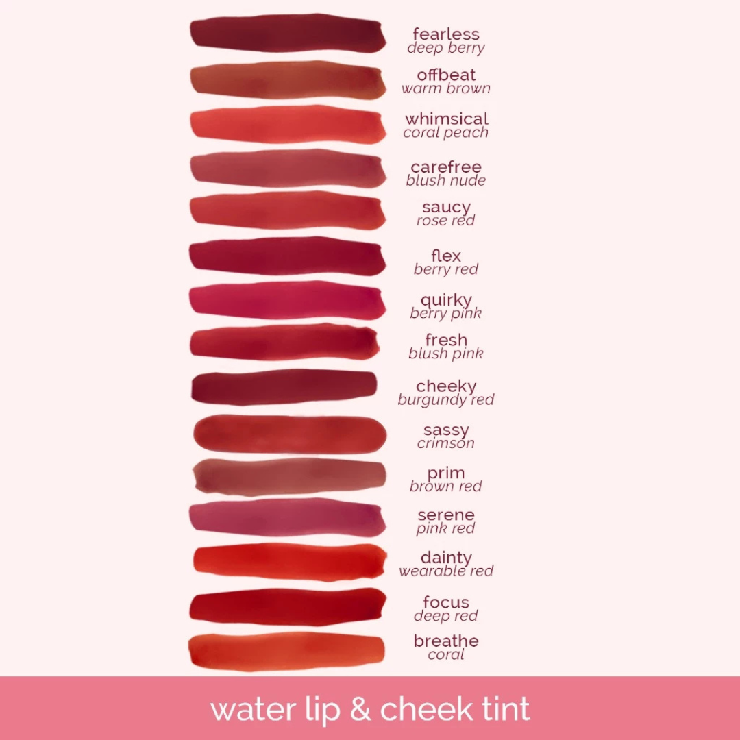 HAPPY SKIN Water Lip & Cheek Tint | Choose Shade