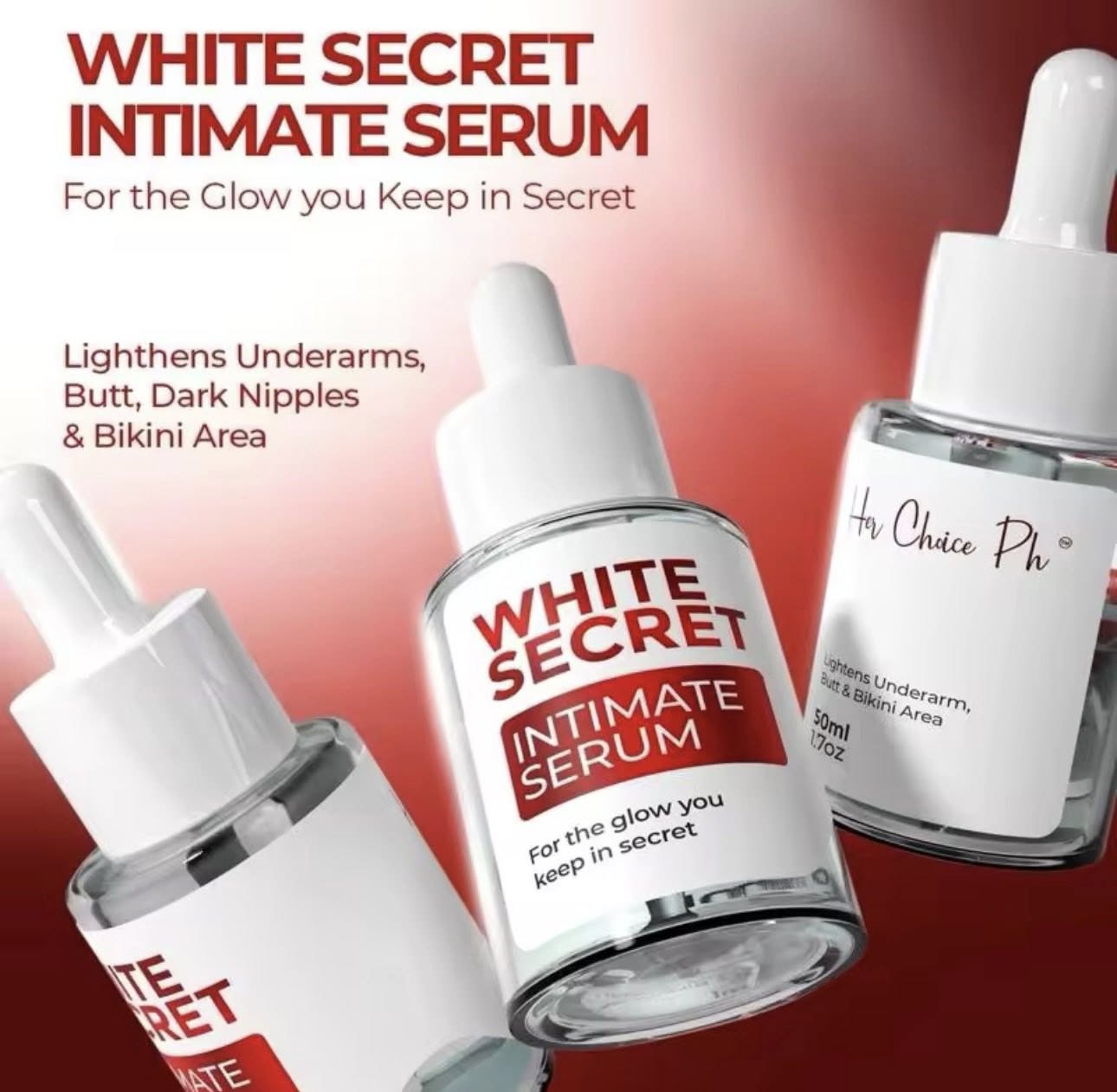 HER CHOICE PH White Secret Serum (Intimate) 50ml