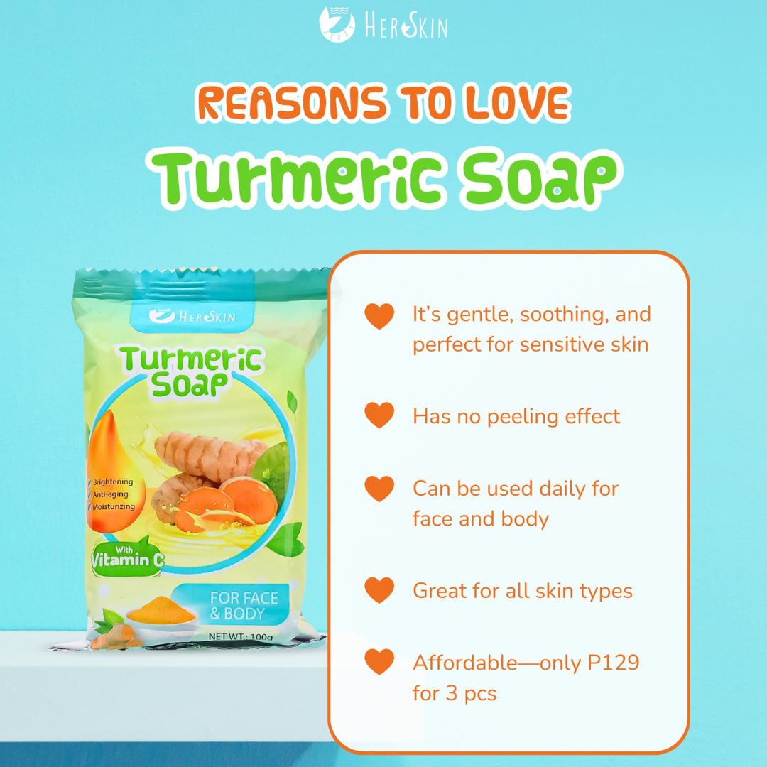HERSKIN Turmeric Soap (with Vitamin C) 100g