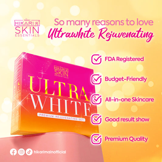 HIKARI SKIN ULTRAWHITE Premium Rejuvenating Set