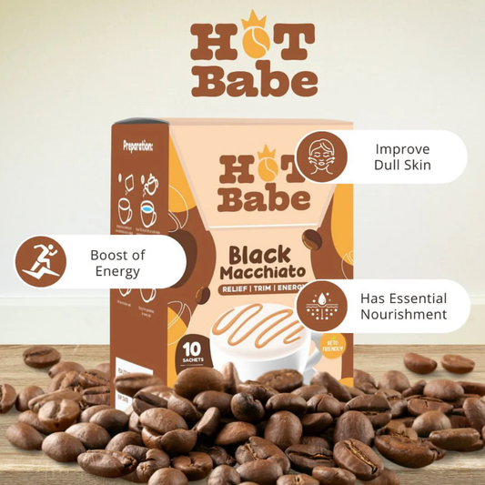 HOT BABE Black Macchiato by KIRAY CELIS