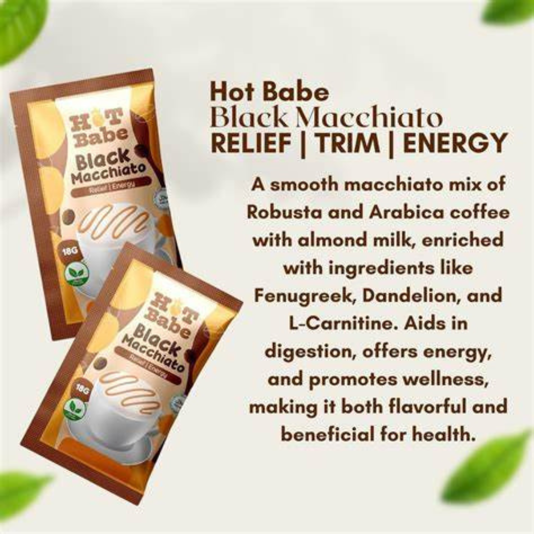 HOT BABE Black Macchiato by KIRAY CELIS