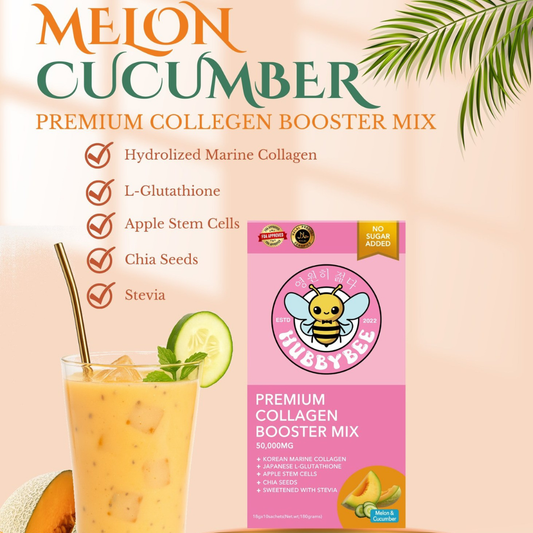 HUBBYBEE Premium Collagen Booster Mix (Melon & Cucumber) - 10 Sachets