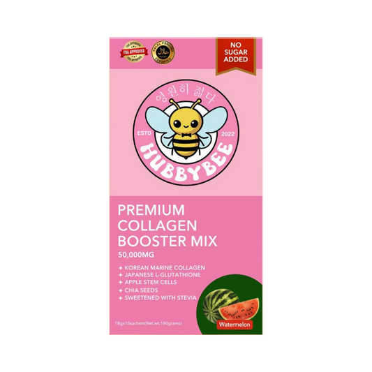 HUBBYBEE Premium Collagen Booster Mix (Watermelon) - 10 Sachets