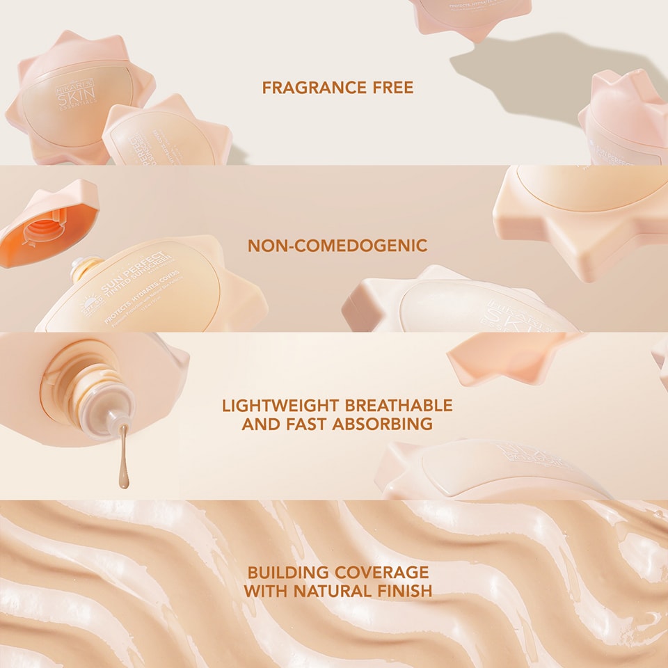 Hikari Skin Essentials SUN PERFECT Tinted Sunscreen UVAUVB SPF50 50ml