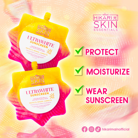 Hikari Skin Essentials ULTRAWHITE Sunscreen UVAUVB SPF50 PA++++ 50ml